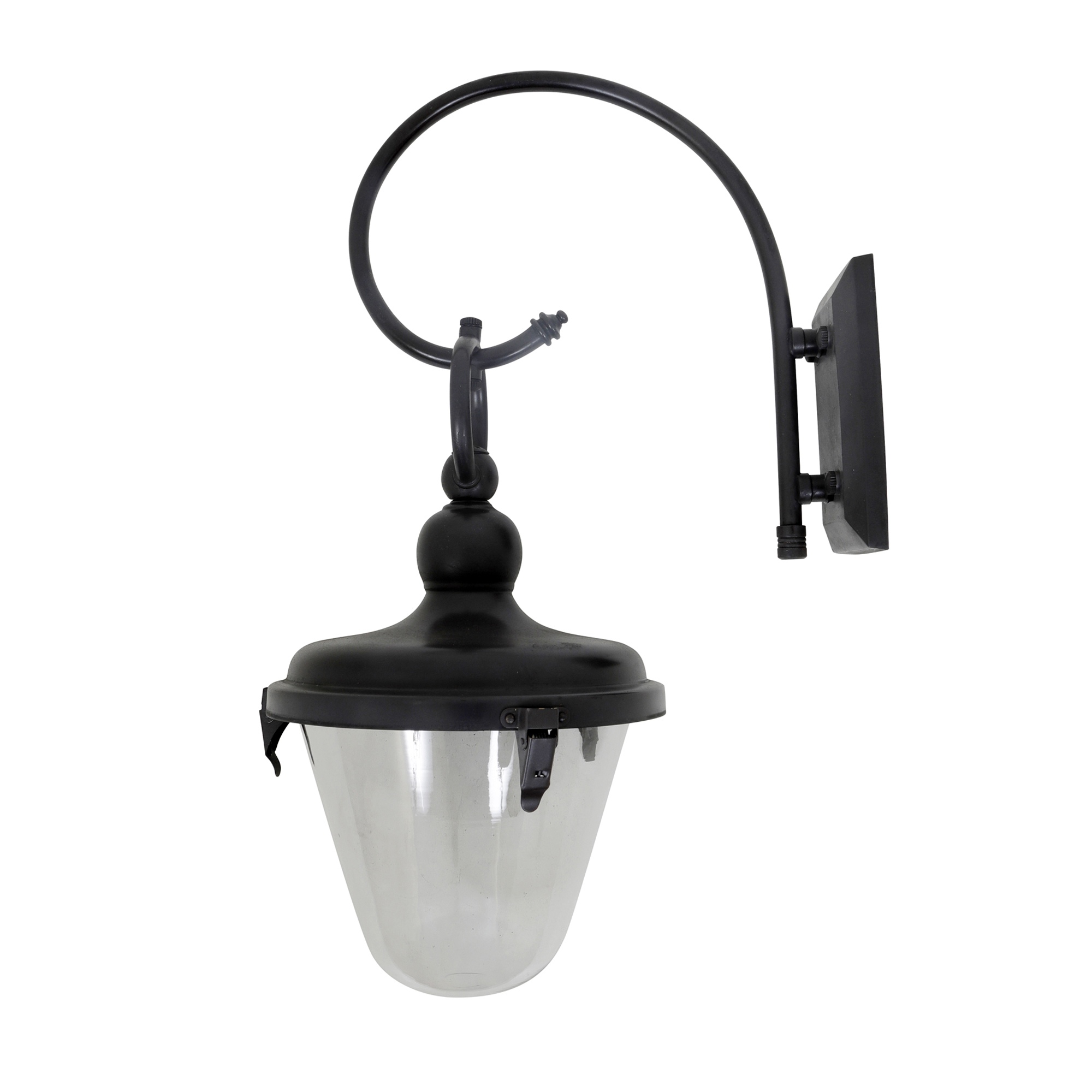 Belleclaire muurlamp verbrand bruin